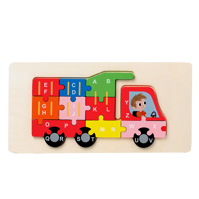 Kids Premium Wood Puzzle - 10, 20, 30, 40 Pieces