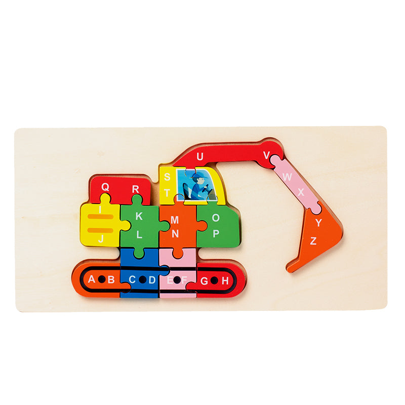 Kids Premium Wood Puzzle - 10, 20, 30, 40 Pieces