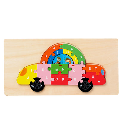 Kids Premium Wood Puzzle - 10, 20, 30, 40 Pieces
