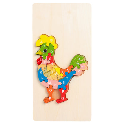 Kids Premium Wood Puzzle - 10, 20, 30, 40 Pieces