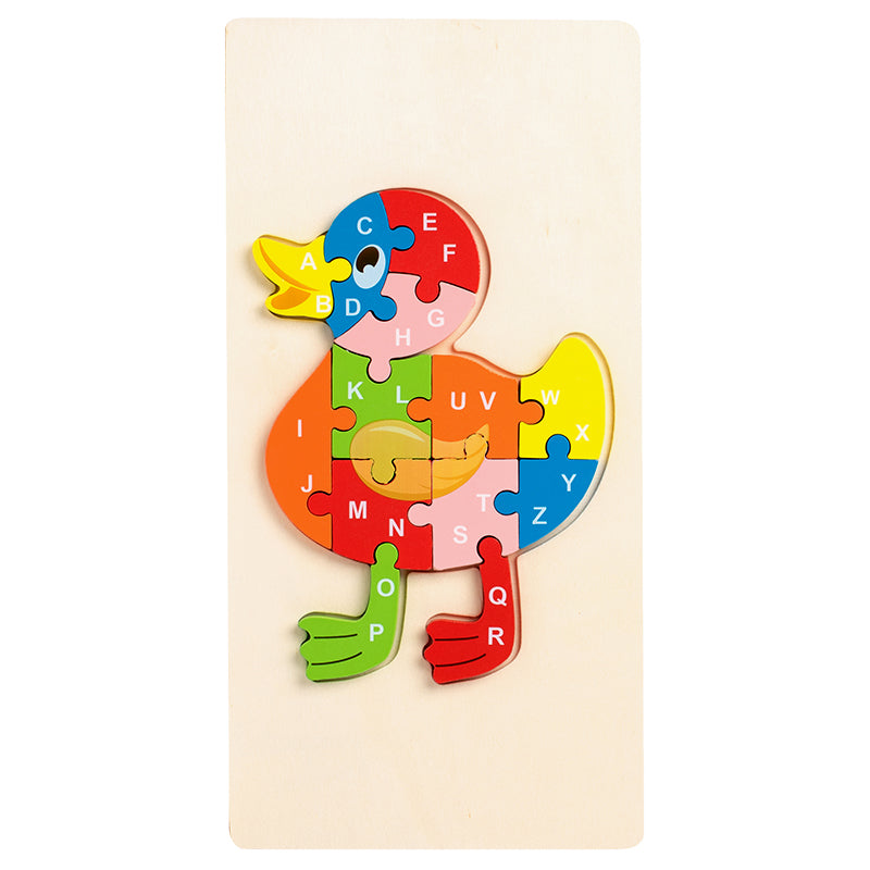 Kids Premium Wood Puzzle - 10, 20, 30, 40 Pieces
