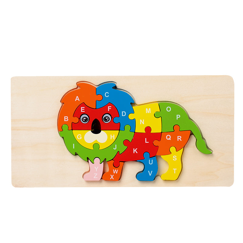 Kids Premium Wood Puzzle - 10, 20, 30, 40 Pieces