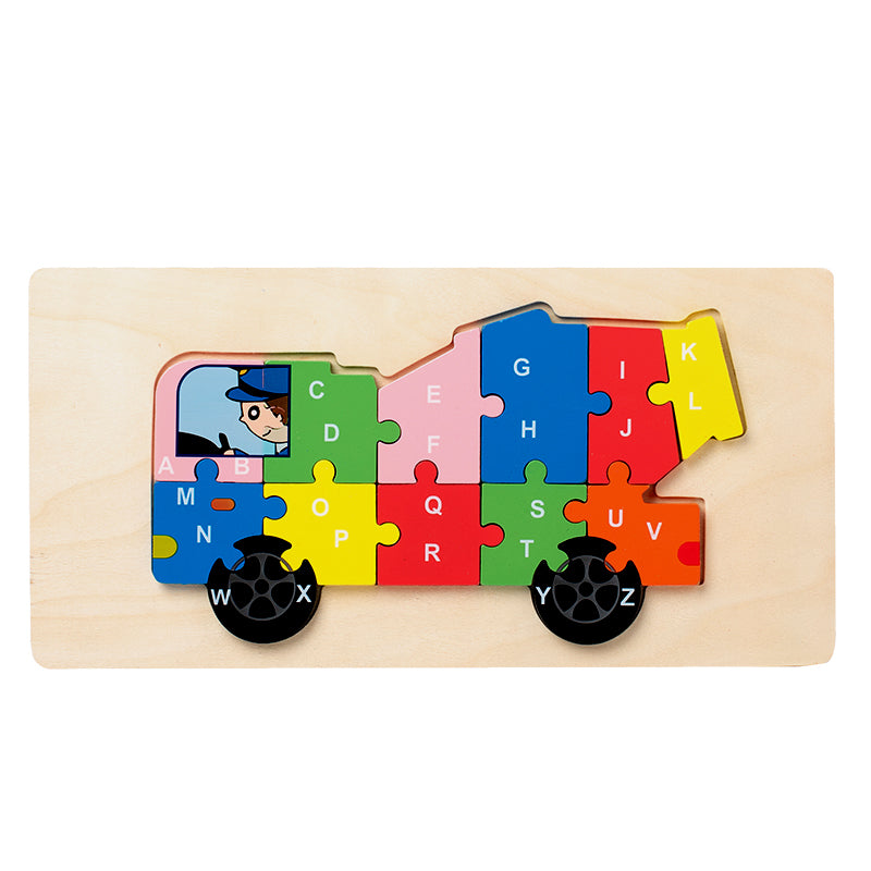 Kids Premium Wood Puzzle - 10, 20, 30, 40 Pieces
