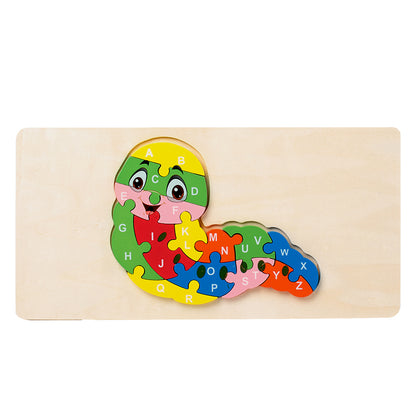 Kids Premium Wood Puzzle - 10, 20, 30, 40 Pieces