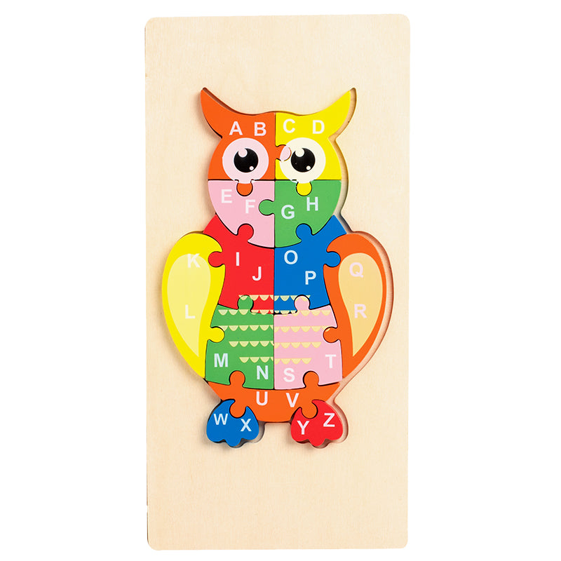 Kids Premium Wood Puzzle - 10, 20, 30, 40 Pieces