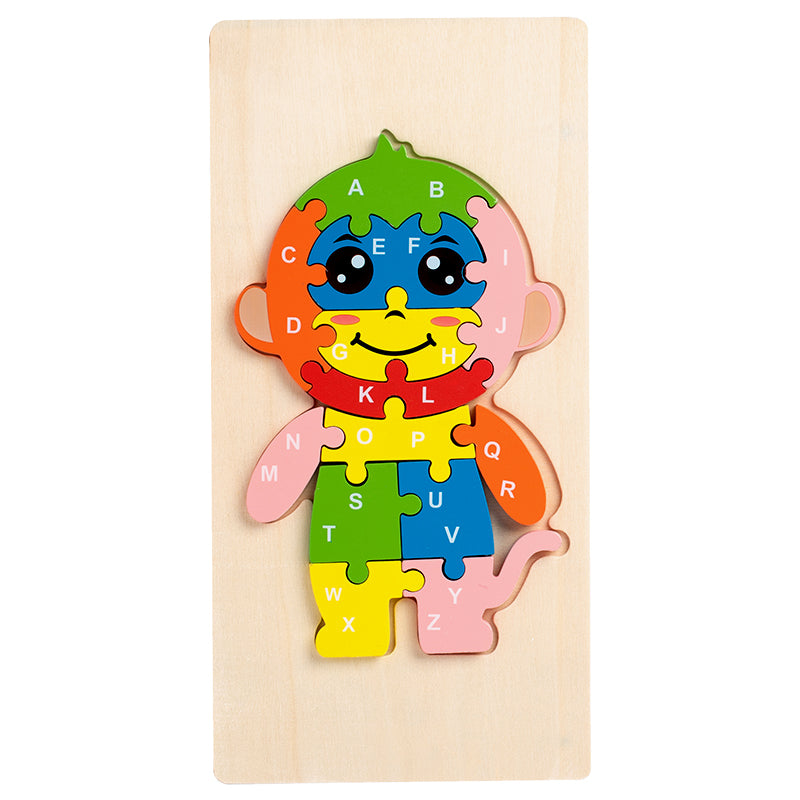 Kids Premium Wood Puzzle - 10, 20, 30, 40 Pieces