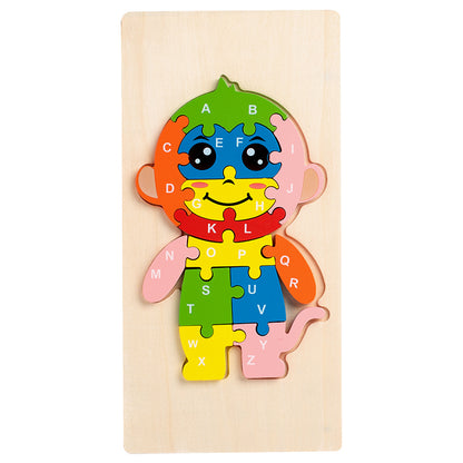 Kids Premium Wood Puzzle - 10, 20, 30, 40 Pieces