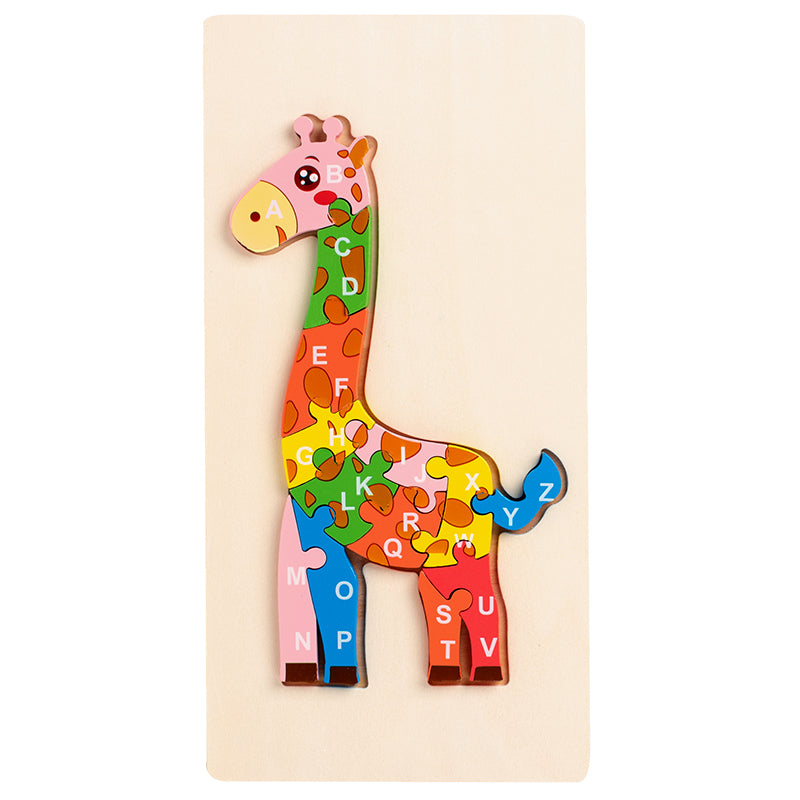 Kids Premium Wood Puzzle - 10, 20, 30, 40 Pieces