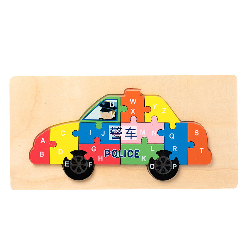 Kids Premium Wood Puzzle - 10, 20, 30, 40 Pieces