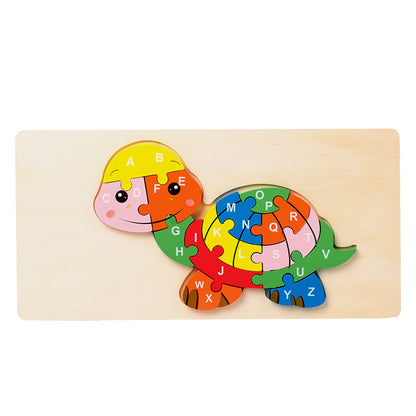 Kids Premium Wood Puzzle - 10, 20, 30, 40 Pieces