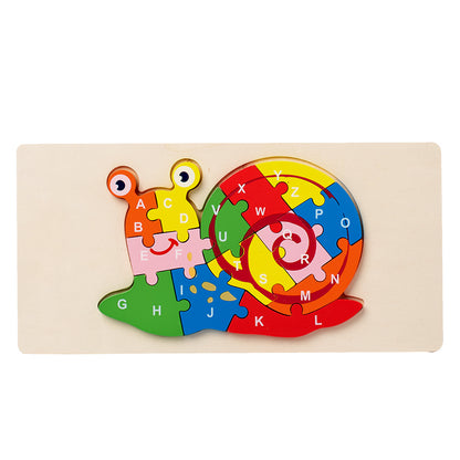 Kids Premium Wood Puzzle - 10, 20, 30, 40 Pieces