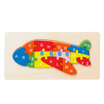 Kids Premium Wood Puzzle - 10, 20, 30, 40 Pieces
