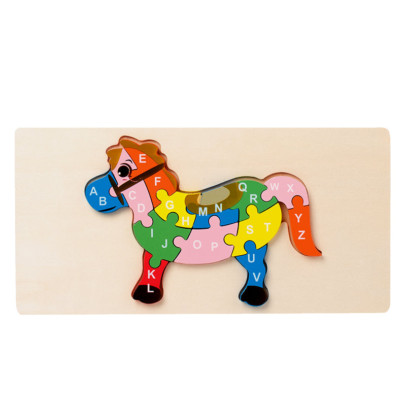 Kids Premium Wood Puzzle - 10, 20, 30, 40 Pieces