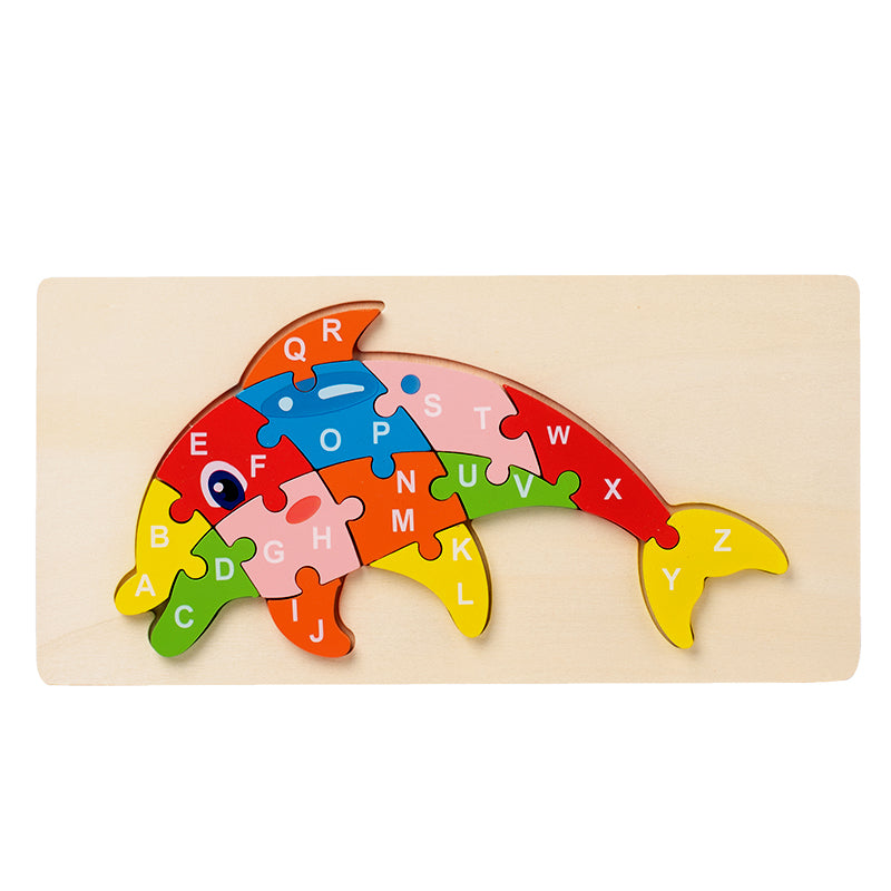 Kids Premium Wood Puzzle - 10, 20, 30, 40 Pieces