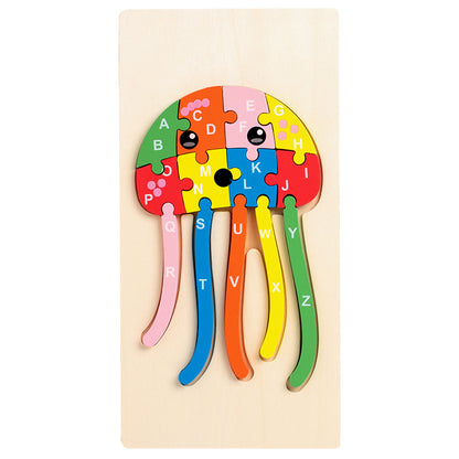 Kids Premium Wood Puzzle - 10, 20, 30, 40 Pieces