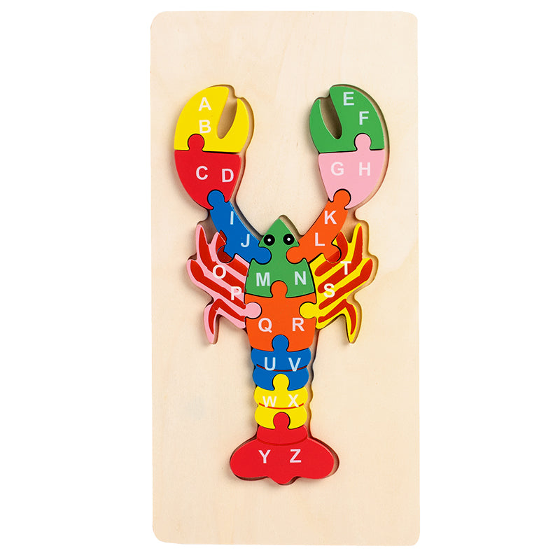 Kids Premium Wood Puzzle - 10, 20, 30, 40 Pieces