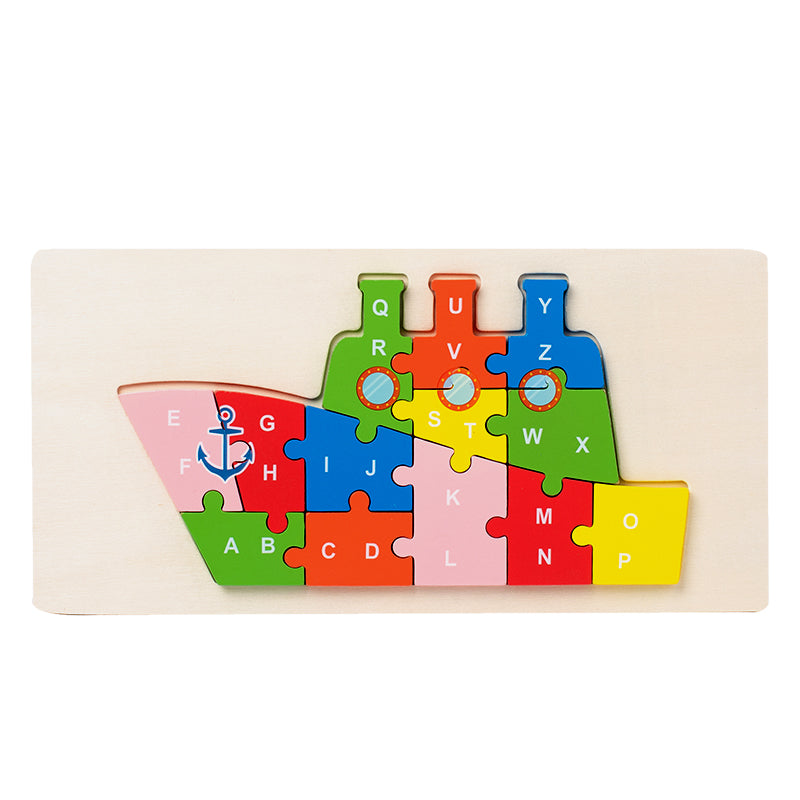 Kids Premium Wood Puzzle - 10, 20, 30, 40 Pieces