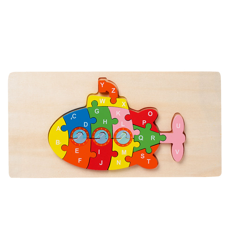 Kids Premium Wood Puzzle - 10, 20, 30, 40 Pieces