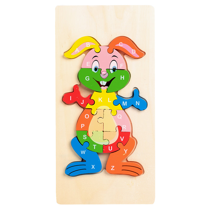 Kids Premium Wood Puzzle - 10, 20, 30, 40 Pieces