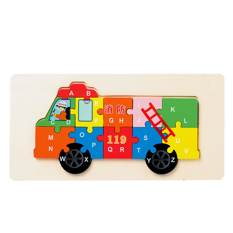 Kids Premium Wood Puzzle - 10, 20, 30, 40 Pieces