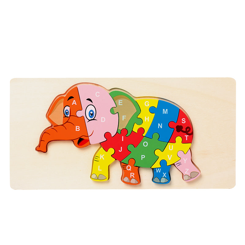 Kids Premium Wood Puzzle - 10, 20, 30, 40 Pieces