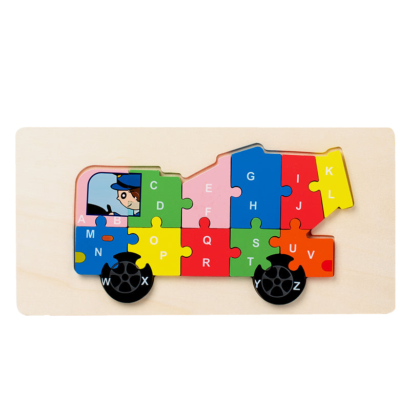 Kids Premium Wood Puzzle - 10, 20, 30, 40 Pieces