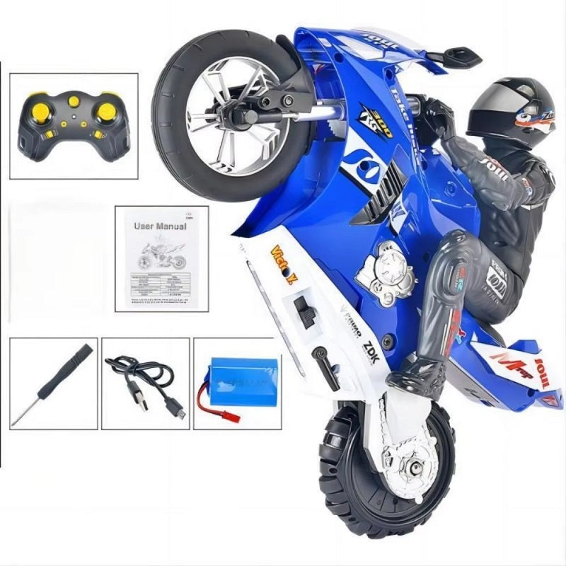 RC Stunt Motorcycle with 6 Axis Gyroscope