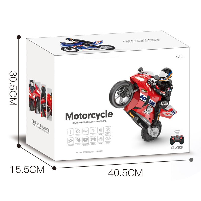 RC Stunt Motorcycle with 6 Axis Gyroscope