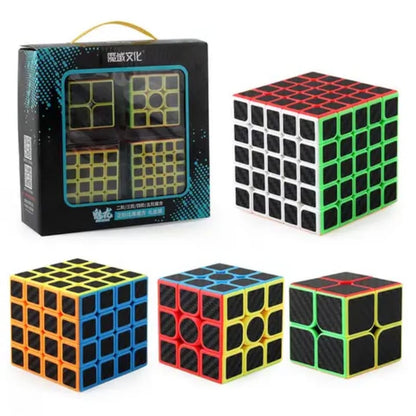 New 4 in 1 Rubik Cube Set