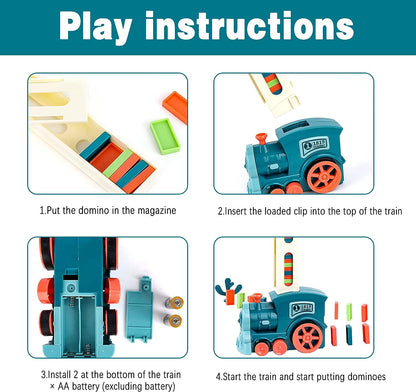 Domino Train Toy - Best Toys for Creative Play