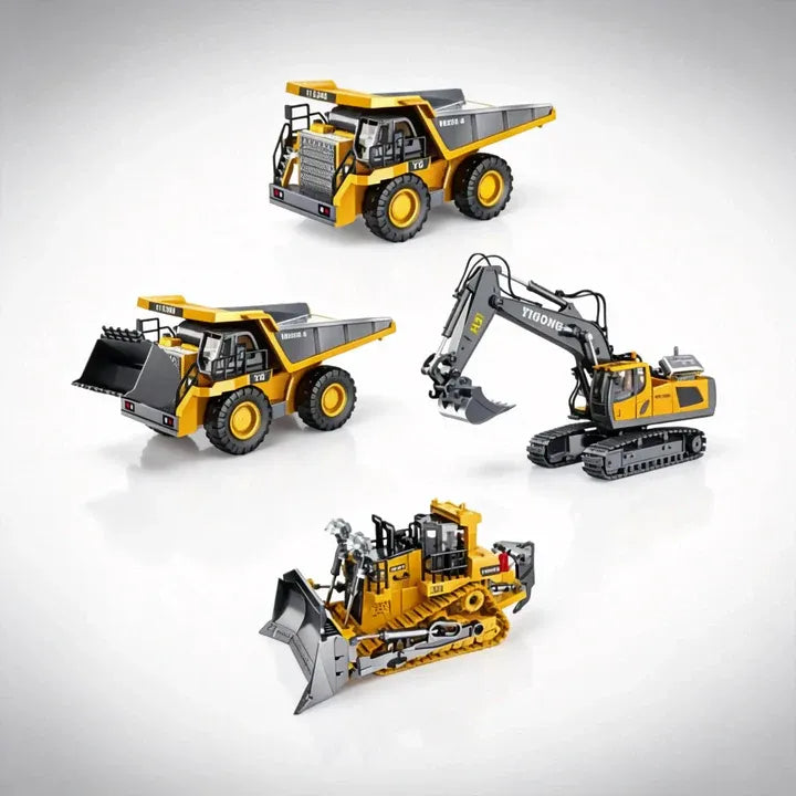 1/20 Scale RC Excavator – 11Ch Radio Controlled hydraulic Digger